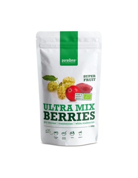Ultramix frutas (goji, arándanos rojos, moras) 200 g Purasana