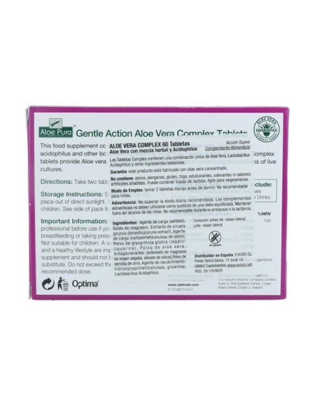 Aloe Vera Complex 60 comprimidos Aloe Pura