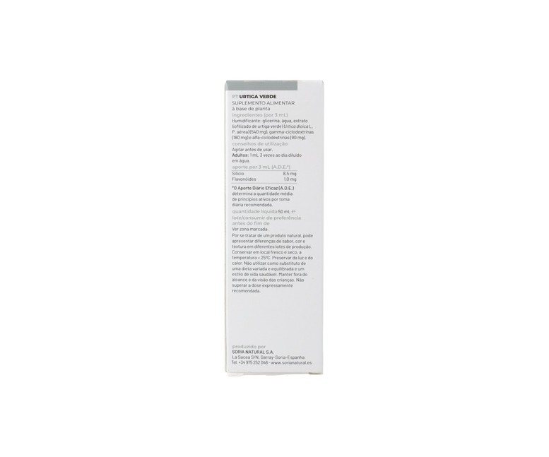 Extracto de Ortiga Verde (Fórmula XXI) 50 ml Soria Natural
