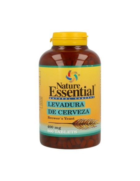 Levadura de Cerveza 800 comprimidos de 400mg Nature Essential