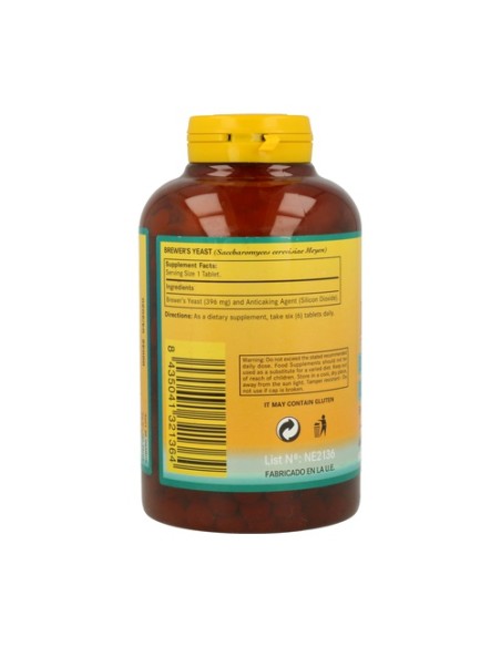 Levadura de Cerveza 800 comprimidos de 400mg Nature Essential