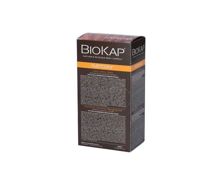 Color de cabello 7.4 Rubio cobre 140 ml Biokap