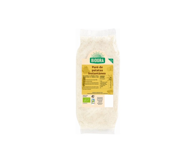 Puré de Patatas Instantáneo Bio 250 g Biográ