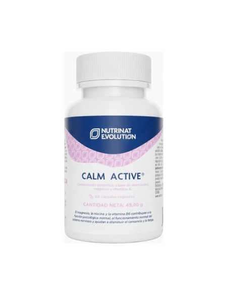 Calm Active 60 cápsulas vegetales Nutrinat Evolution