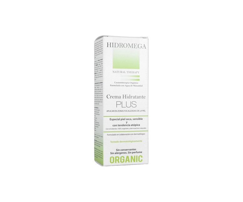 Crema Hidratante Plus 100 ml Hidromega