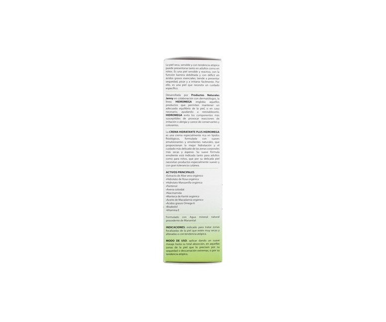Crema Hidratante Plus 100 ml Hidromega