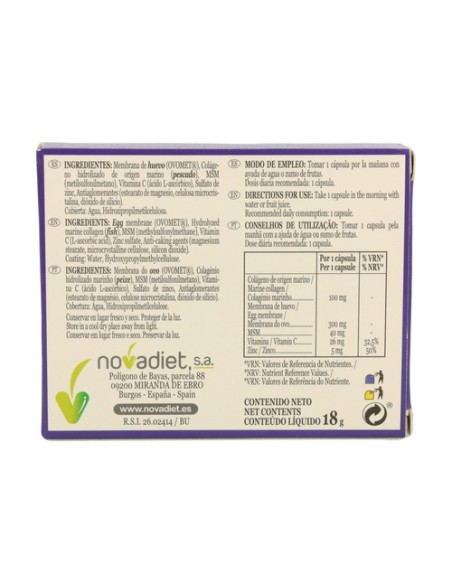 Colamag Membrana 30 cápsulas Nova Diet