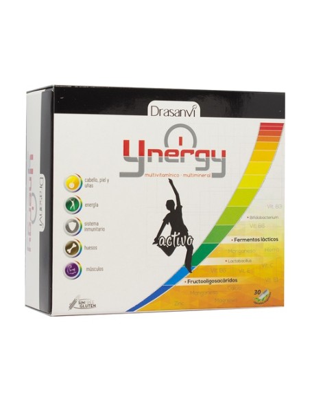 Ynergy Activo 20% gratis 30 cápsulas Drasanvi