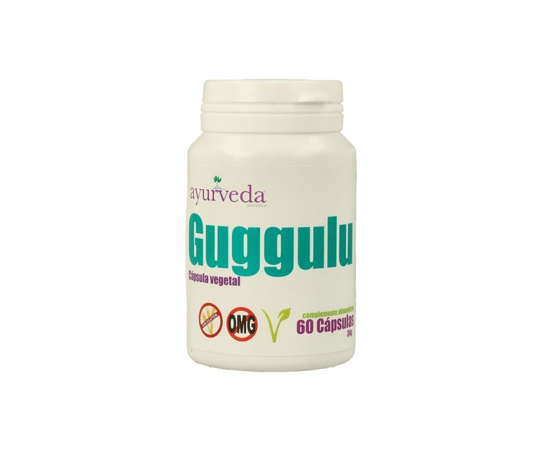 Guggulu 60 cápsulas de 225mg Ayurveda