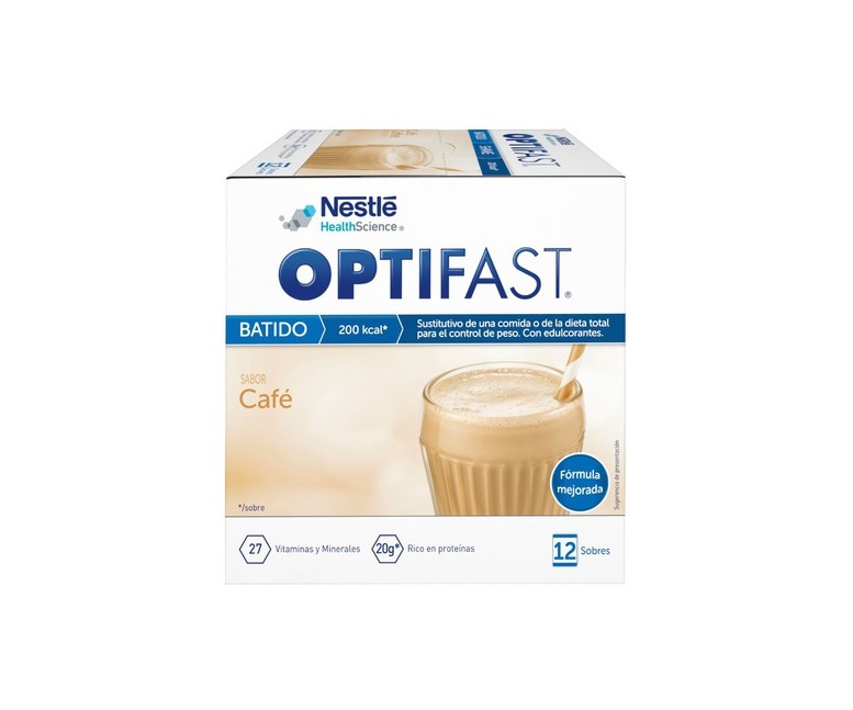 Optifast Batido Café Descafeinado 12 sobres de 53g (Café) Optifast
