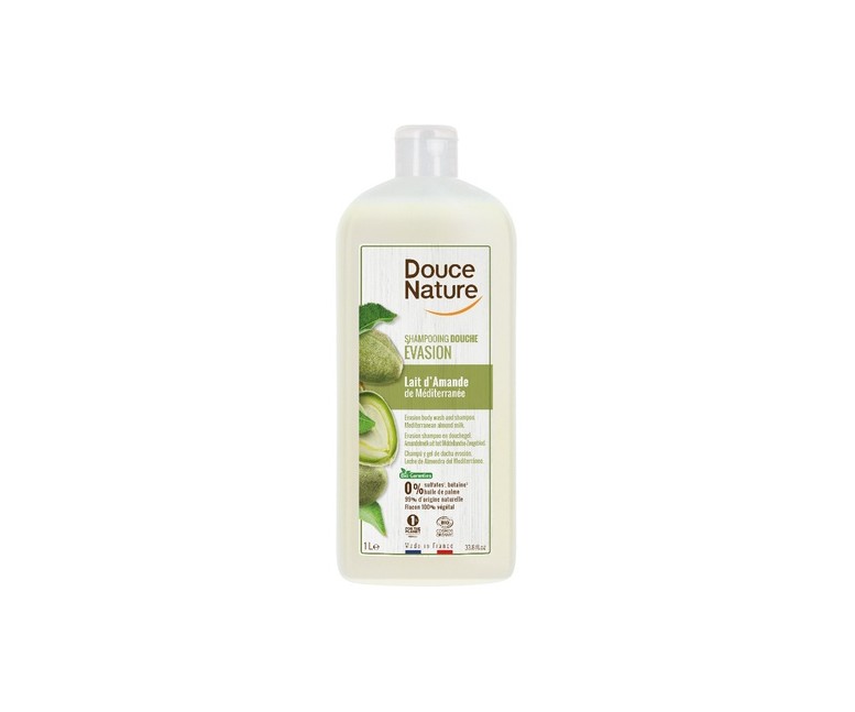 Champu Gel Ducha Almendra 1 L Douce Nature