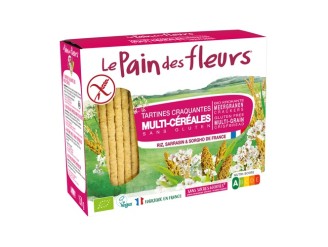 Tostadas crujientes multi cereales Bio Sin Gluten