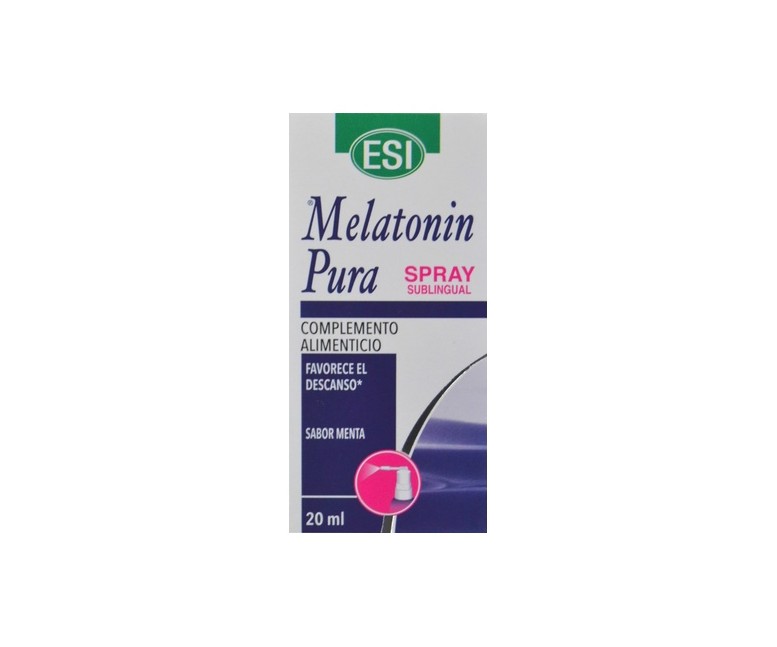 Melatonina pura spray 20 ml (Menta) ESI
