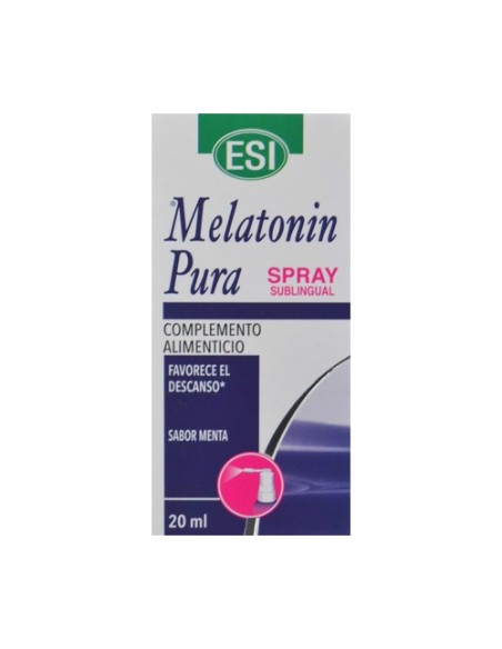 Melatonina pura spray 20 ml (Menta) ESI