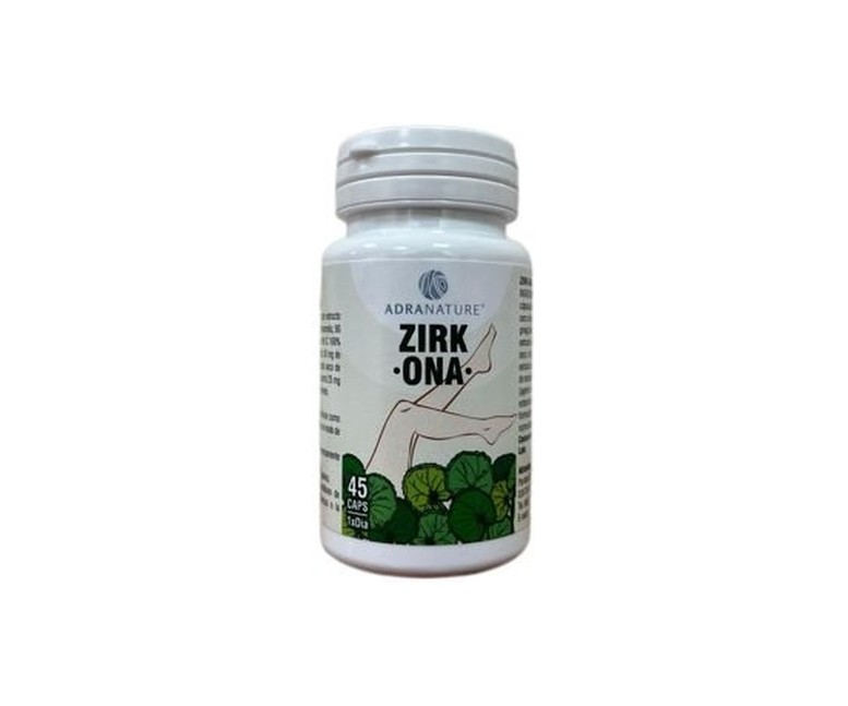 Zirk ona piernas cansadas 45 cápsulas Adranature