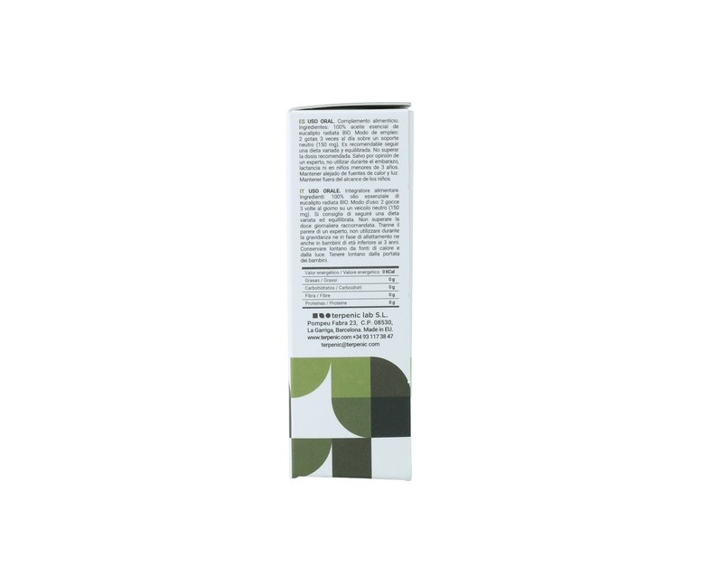 Aceite Esencial Eucalipto Radiata Bio 10 ml Terpenic