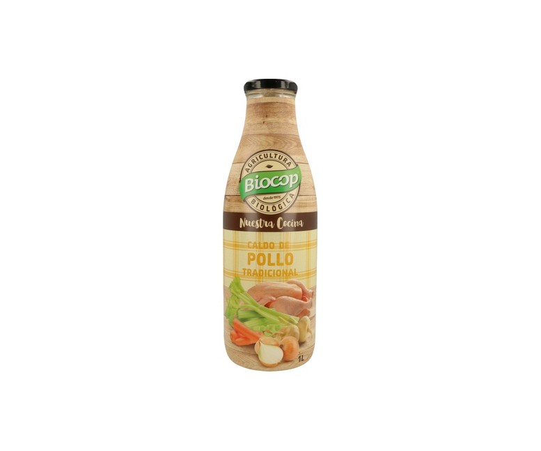 Caldo de Pollo Tradicional Bio 1 L Biocop