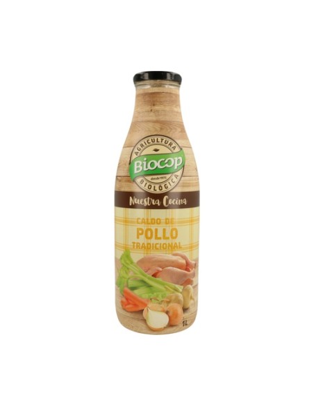 Caldo de Pollo Tradicional Bio 1 L Biocop