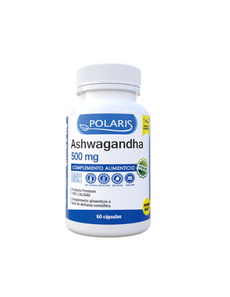 Ashwagandha 500 mg 60 cápsulas Polaris Formula