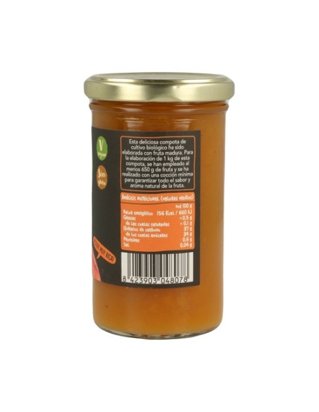 Compota de Melocotón Bio 280 g Biocop