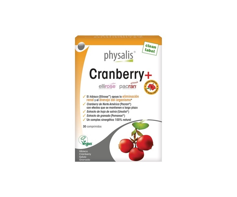 Cranberry+ Bio 30 comprimidos Physalis