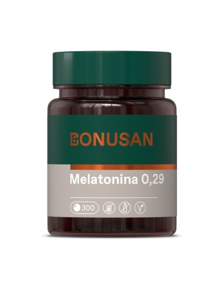 Melatonina 0,29 mg 300 tabletas de 0.29mg Bonusan