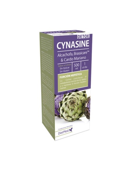 Cynasine Detox 500 ml (1000mg) (Limón) Dietmed
