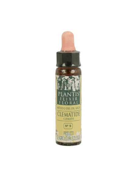Flores De Bach Clematide-9 Elixir Floral Eco 10 ml de elixir floral Plantis