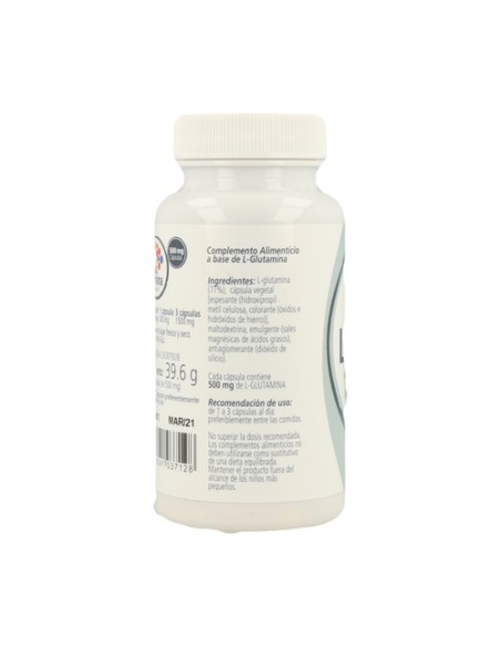 Glutamina 60 cápsulas Plantis