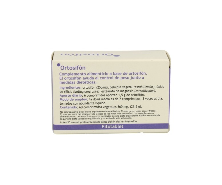 Ortosifón 60 comprimidos Eladiet