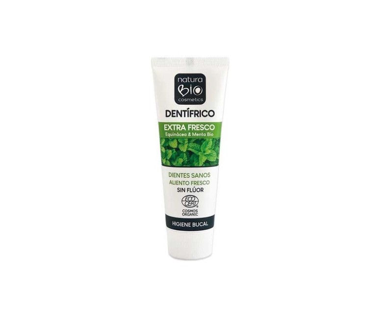 Dentífrico extra fresco Equinácea & Menta Bio 75 ml NaturaBIO Cosmetics