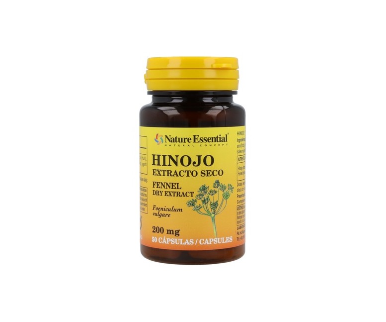 Hinojo 50 cápsulas de 200mg Nature essential