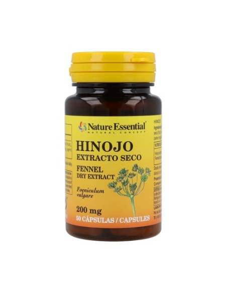 Hinojo 50 cápsulas de 200mg Nature essential
