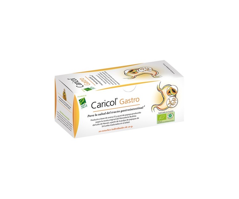 Caricol gastro salud gastrointestinal 20 sobres de 20g 100% Natural