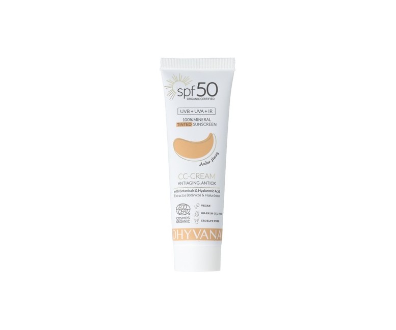CC cream SPF 50 antiaging 50 ml de crema Dhyvana