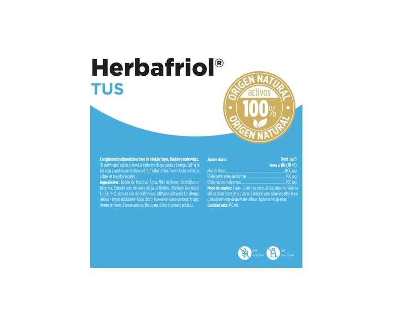Herbafriol TUS adultos 140 ml (Menta) Eladiet