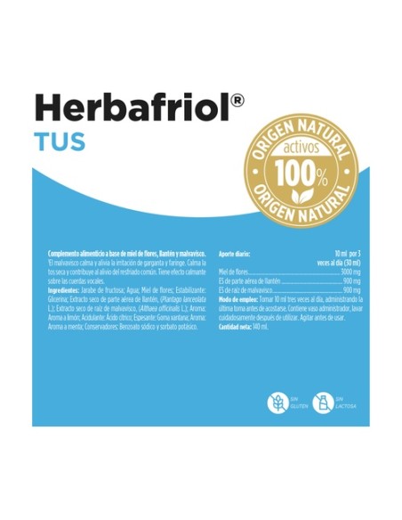 Herbafriol TUS adultos 140 ml (Menta) Eladiet