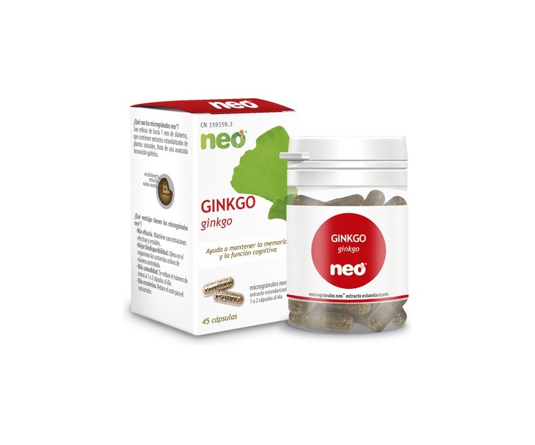 Ginkgo 45 cápsulas Neo