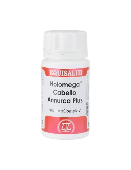 Holomega cabello annurca plus 50 cápsulas de 750mg Equisalud