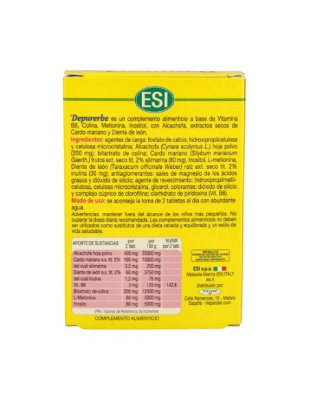 Depurerbe forte 45 tabletas Esi