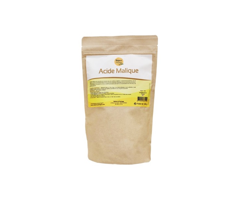 Ácido Málico 500 g Nature et Partage