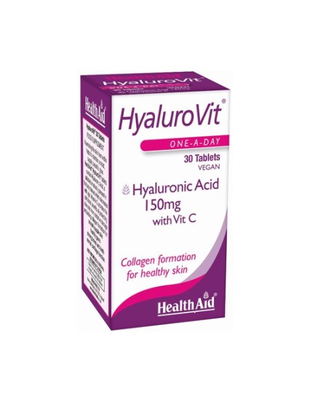 Hyalurovit (Ácido Hialurónico) 30 comprimidos de 150mg Health Aid