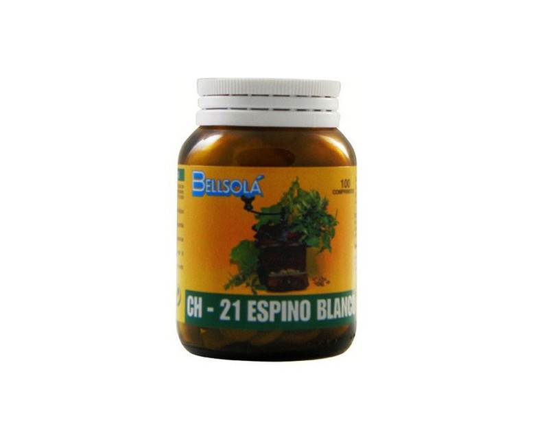 Ch-21 Espino Blanco 100 comprimidos de 400g Bellsola