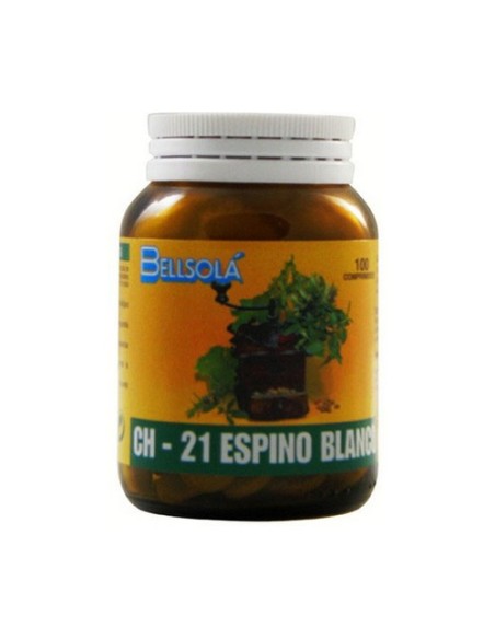 Ch-21 Espino Blanco 100 comprimidos de 400g Bellsola