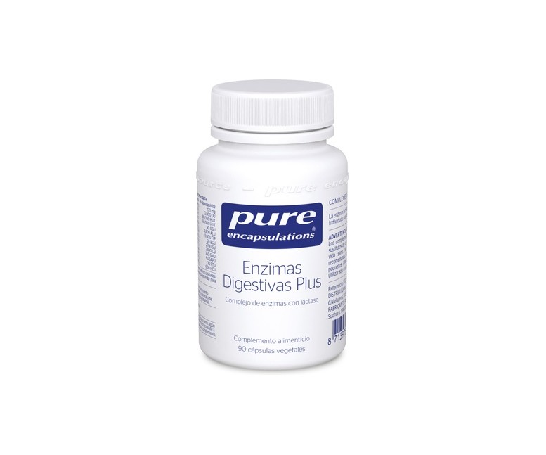 Enzimas Digestivas Plus 90 cápsulas de 1000mg Pure Encapsulations