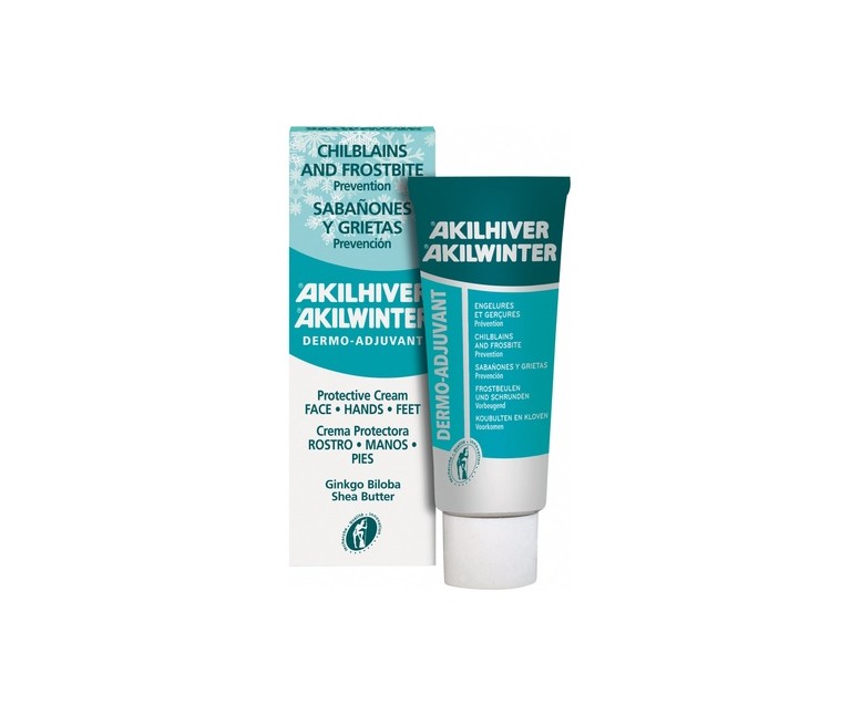 Akilhiver crema grietas y sabañones 75 ml de crema Akileine