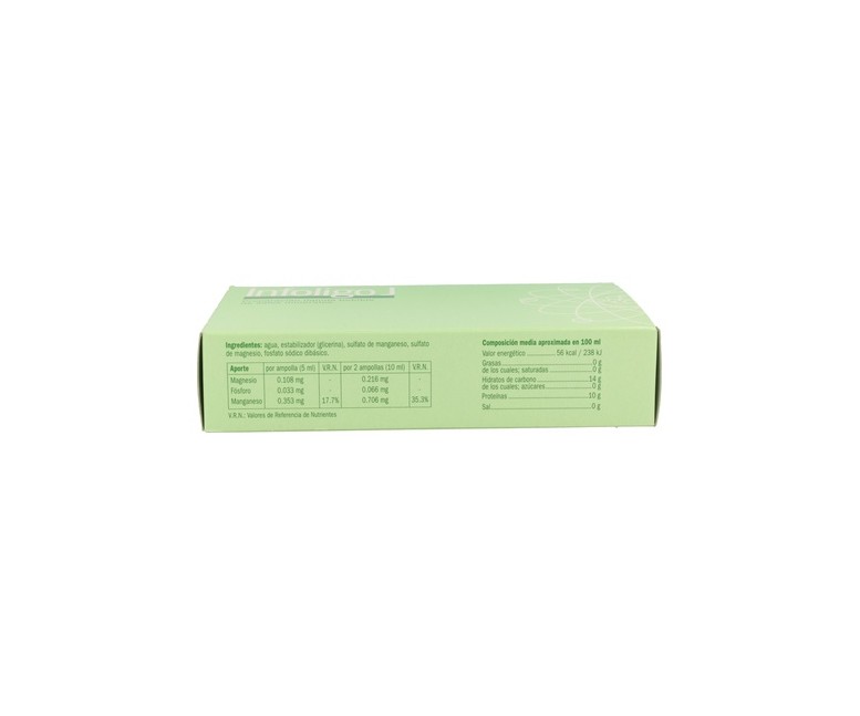 Infoligo J 20 ampollas de 5ml Plantis