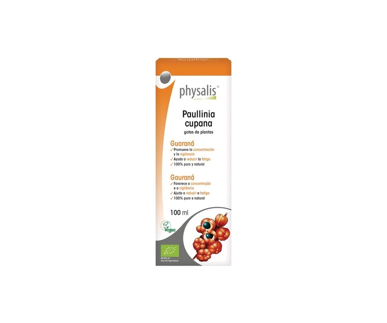 Guarana extracto Bio 100 ml de aceite esencial Physalis