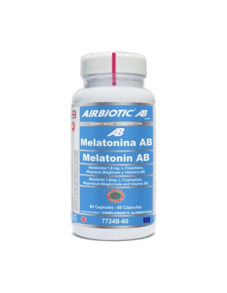 Melatonina AB 60 cápsulas Airbiotic