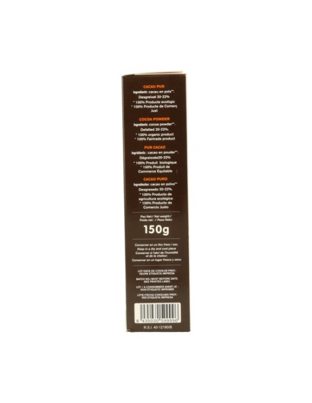 Cacao Puro Bio (Comercio Justo) 150 g Alternativa3